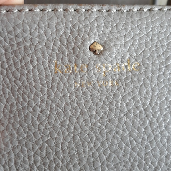 Kate Spade Dove Gray Satchel - Picture 2 of 10